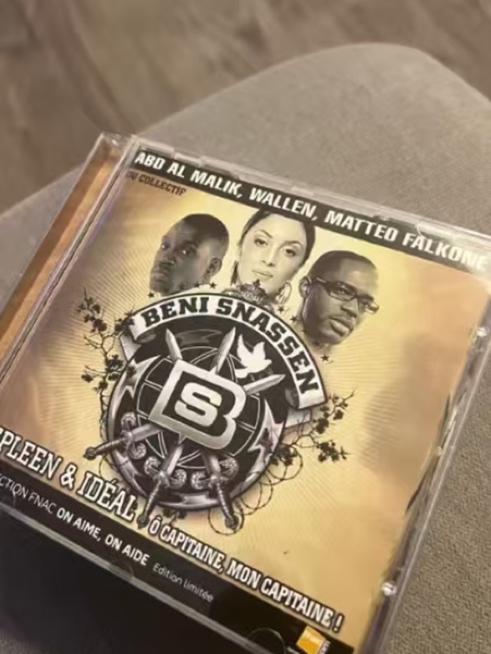 Beni Snassen CD - Gold and Black Graphic Cover